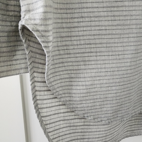 Madewell Split Cuff Tunic Shirt Size S in Weathered Concrete #H3939 - Picture 2 of 12